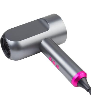 3500W Professional Hair Dryer Electric Dryer Hair Hammer Hairdryer Blow Negative Ion Blue Light Mini Blower Dry Strong Wind (Gray) Gray Red - Buy Online on GoSupps.com