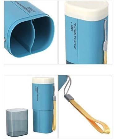 Skyr Toothbrush Storage Box & Travel Washing Cup - Creative Pink Caricature for Kids - Buy Online on GoSupps.com