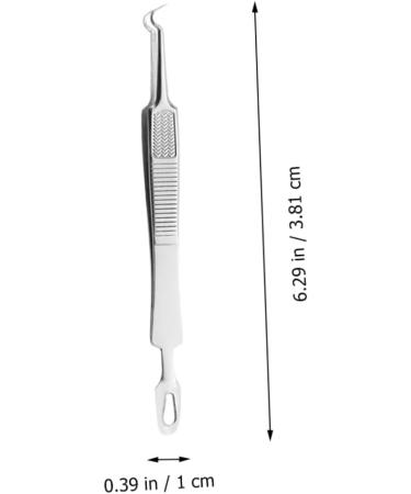 Beavorty 6 Pcs Clip Pimple Extraction Tool Stainless Pimple Blemish Removal Tools Pimple Extractor Hair 1 count (Pack of 1) - Buy Online on GoSupps.com