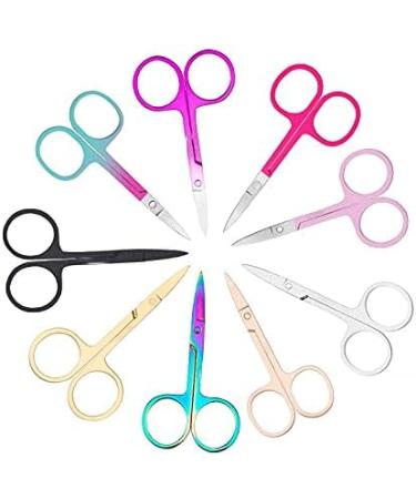 JD Craft Scissors - 1PC Stainless Steel Nail & Eyebrow Trimming Tool | White Makeup Beauty Scissors for Men & Women - Buy Online on GoSupps.com