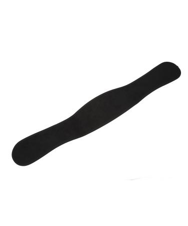 Lumbar Support Brace Lumbar Waist Support Belt Adjustable Rustproof Black Strong Adhesive Reinforced Metal Buckle Comfortable for Female for Sports(M)