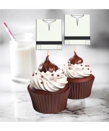 Upsherin Boy Tzitzit Cupcake Decorations | Cupcake Toppers l Toothpick | Pack Of 20 |
