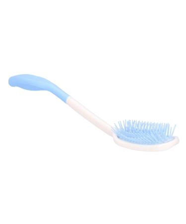 Long Handle Comb for Massage | ABS Silicone Paddle Brush for Elderly & Hand Disability - Comfortable & Ergonomic - Buy Online on GoSupps.com