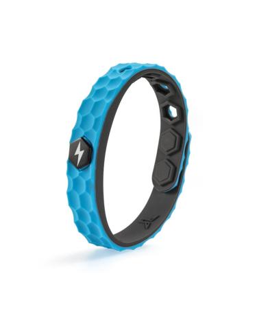 Silicone Sports Bracelet for Women Men Static Energy Birthday Accessories Wristband for Adults Light Blue One Size