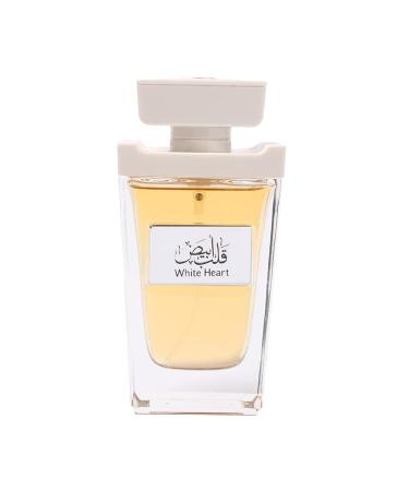 Almas Perfumes White Heart Eau De Parfum Spray - Unisex Spray - 3.4 Fl Oz (100 ml) - Long-Lasting Aroma - Luxurious Scent of Arabia for Men And Women - Buy Online on GoSupps.com