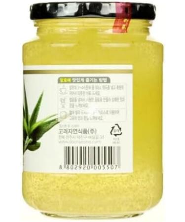 Dooraeone Korean Healthy Fruit Tea - Aloe Tea 570g - 1 Count Pack | Refreshing Aloe Tea for Immunity Boost | Natural & Delicious Flavor - Buy Online on GoSupps.com