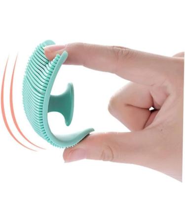 TOYANDONA Baby Scalp Care Brush - Silicone Hair and Scalp Massager for Babies - Green - Buy Online on GoSupps.com