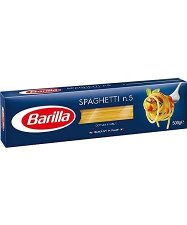  Epicerie sal e Barilla Spaghetti N 5 500 g Pack of 4 - Buy Online on GoSupps.com