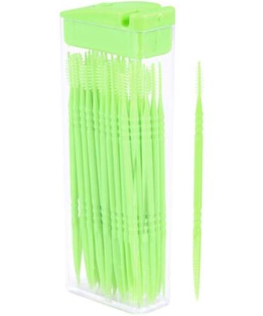Healifty Toothpicks for Teeth - 50 Count Double Head Interdental Brushes | Optimal Oral Care Tool (Random Colors) - Buy Online on GoSupps.com