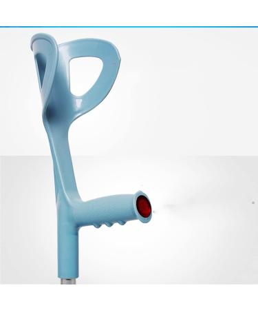 Crutches Arm Portable Elbow Crutches Aluminium Alloy Underarm Crutches Retractable Lightweight Non-Slip Fracture Rehabilitation Walker Smooth Sailing - Buy Online on GoSupps.com