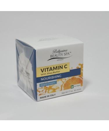 Bellyssima Beauty Spa Vitamin C with Shea Butter Nourishing Night Cream 1.7 oz