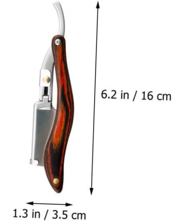 Beaupretty Men's Folding Razor Set - Classic Shaving Tools Perfect Gift for Father's Day - 2 Pack 16x3.5cm - Buy Online on GoSupps.com