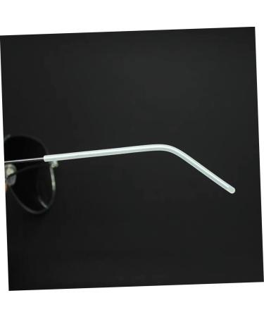 EXCEART Glasses Strap Holder & Tips for Kids - 12 Pairs Silicone Sunglasses Ear Hooks | Allergy Prevention | White Gel Sleeves 7x0.45cm - Buy Online on GoSupps.com