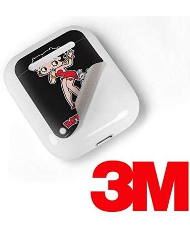 Betty Boop & Puppy Decal Audio Skin for Apple AirPods with Lightning Charging Case - Officially Licensed by Skinit - Buy Online on GoSupps.com