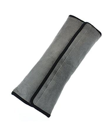 Cybernova Children's Seat Belt Pillow | Gray Upholstered Car Seat Pads for Baby Head Support During Travel - Buy Online on GoSupps.com