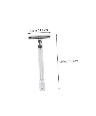Beaupretty Manual Beard Shaver Set - Double Razor & Hair Razor for Precision Shaving | Old Style Metal Shaving Cutter - International Shipping Available - Buy Online on GoSupps.com