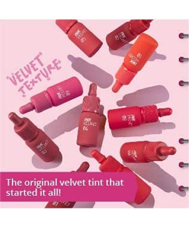 Peripera Ink Velvet Lip Tint 05 Coralficial - Hydrating Matte Lip Color 0.14 oz - Buy Online on GoSupps.com