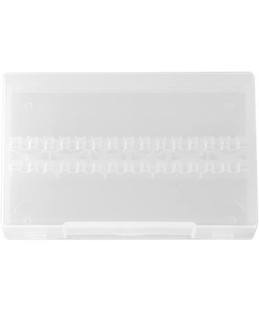 Professional Nail Art Polishing Grinding Drill Bit Holder Display Storage Box with 14 Holes (Transparent) - Buy Online on GoSupps.com