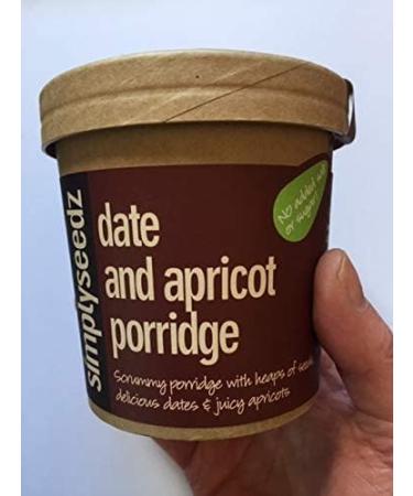 Simplyseedz Dairy Free Instant Porridge Oat Pot - VEGAN 9 x 60g | High Protein & Fibre, Low Sugar Office Snack & Workout Fuel - Buy Online on GoSupps.com