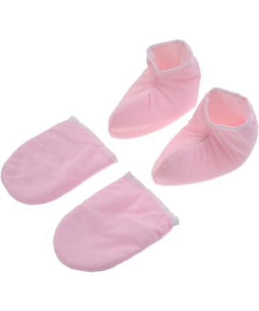 FRCOLOR 4 Pairs Paraffin Foot Cover Dry Hands Gloves Paraffin Bath Gloves Wax Care Insulated Mittens Insulated Therapy Gloves Hand Treatment Gloves Care - Buy Online on GoSupps.com