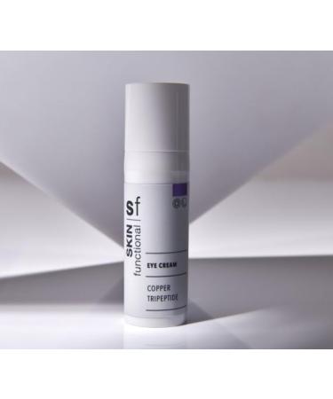 Skin Functional Eye Cream - Copper Tripeptides Anti-Ageing Skin Regeneration Firmness & Elasticity Cellular Renewal 15 ml - Buy Online on GoSupps.com