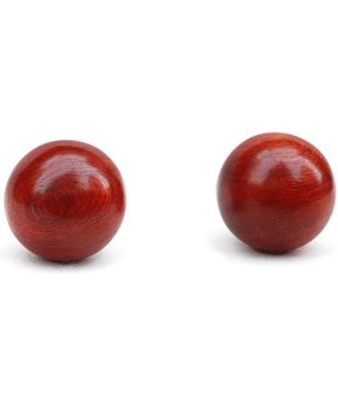 HEALLILY Wooden Baoding Balls - Hand Massage & Fitness Balls for Health Care | 2 Pack (5 x 5 cm) - International Shipping Available - Buy Online on GoSupps.com