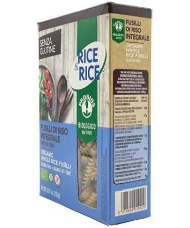 Probios Wholegrain Rice Fusilli without Gluten 250 g - Buy Online on GoSupps.com
