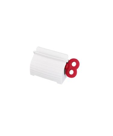 Squeezer Clip Holder Roll Toothpaste Holder Lazy Face Washer Automatic Toothpaste Squeezer Multi-Color Options Size (2.9 * 1.4 * 1.6) inches Red
