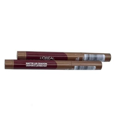 L'Oreal Paris Infallible Matte Lip Crayon Spice of Life 507 - Pack of 2 - Buy Online on GoSupps.com