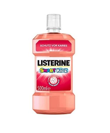 Listerine antibacterial mouthwash Smart Kidz mouthwash for children from 6 years against tooth decay without alcohol & sugar 500 ml