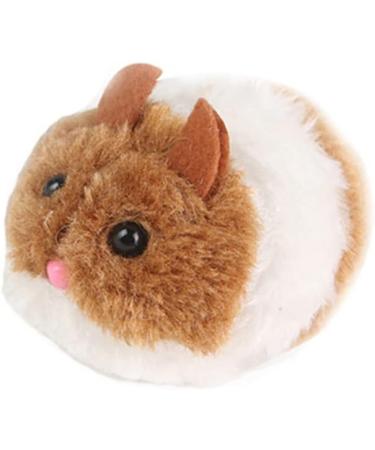 Shop Cute Plush Mouse Toys - Mechanical Moving Pull-Up Toy for Cats & Dogs - Random Colors - Buy Online on GoSupps.com