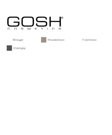 Buy Gosh Forever Matt Eyeshadow 12 Dark Grey - 1.5g | International Shipping Available - Buy Online on GoSupps.com