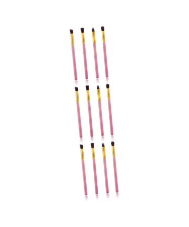 Shop Minkissy 12 Pcs Foundation & Highlighter Makeup Brush Set - Synthetic Hair Pink Glitter Cosmetics Tools for Flawless Makeup - Buy Online on GoSupps.com
