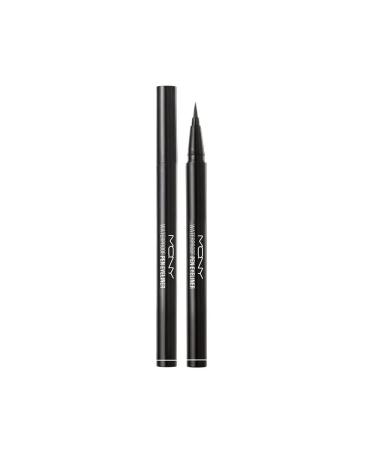 MACQUEEN Waterproof Pen Eyeliner - Korean Makeup - K-beauty (Deep Black)