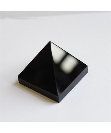 GGZWQPSZZ Obsidian Pyramid Shape Black Natural s and Minerals 1 Pc - Buy Online on GoSupps.com