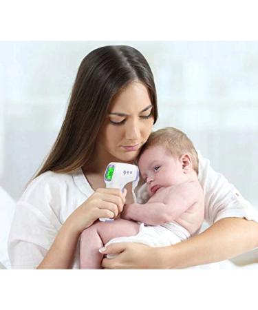 Premium Infrared Thermometer for Babies & Adults | Contactless LCD Display Accurate Measurement & Fever Alarm - International Shipping - Buy Online on GoSupps.com