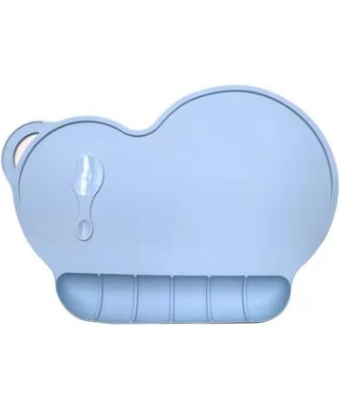 Silicone Baby Placemat - BPA-Free, Washable & Reusable Food Grade Mat for Kids - Non-Slip Dining Table Protector in Pink - Buy Online on GoSupps.com