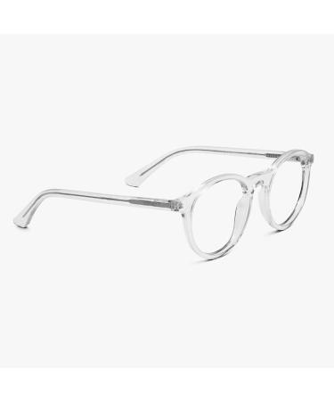 Lkken Blue Light Filter Glasses | High-Quality Acetate | Round Frame | Luxreaders Scandinavian Design | 3.0 Diopters - Buy Online on GoSupps.com
