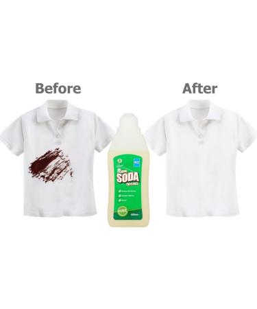 St llion 500ml Liquid Soda Crystals | Multi Purpose Cleaner- Glass Laundry Oven Greasy Stains Limescale Remover | Kitchen & Bathroom Cleaner Degreaser (Pack of 1) - Buy Online on GoSupps.com