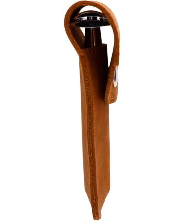 Fomiyes Men's Razor Case - Travel Leather Organizer for Razors | 2-Piece Set - Buy Online on GoSupps.com