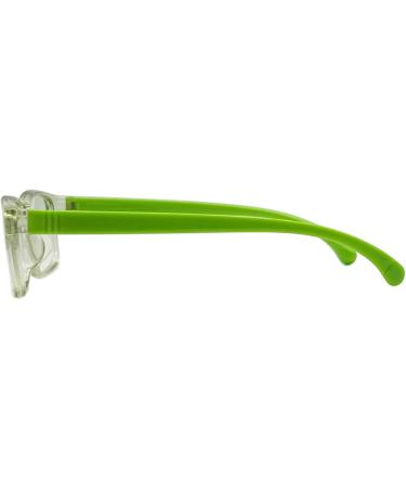 Buy LHSDMOAT Blue Light Filter Glasses for Kids - Block Blue Light Rectangular Frame - Gray/Green Gaming & Computer Glasses - Buy Online on GoSupps.com