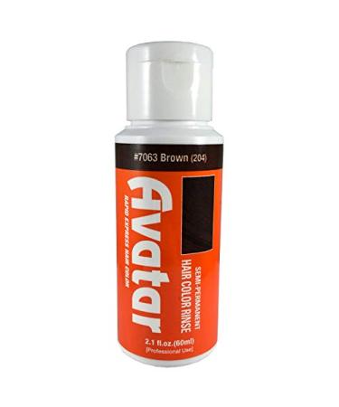 Avatar JR Semi-Permanent Junior Hair 7063 Brown 2.1oz