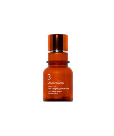 Dr Dennis Gross Vitamin C Lactic Firm & Bright Eye Treatment: Visibly Reduce Lines & Wrinkles  Dark Circles  Puffiness & Tired Looking Eyes  0.5 oz