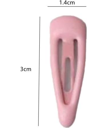 30 Pieces Candy Color Small Hair Clip Girls Baby Snap Hair Clip 3cm Metal Snap Hair Mini Clip Use for Girls Child - Buy Online on GoSupps.com