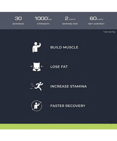 Vishopy Wellness Tribulus Terrestris Extract (Gokshura) - 1000mg Capsules 60 - Buy Online on GoSupps.com