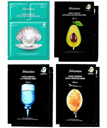 JM SOLUTION Pack of 7 luminous sheets (35 ml × 7 pieces)