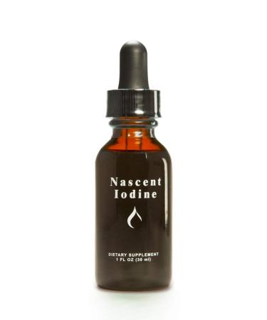 Enviromedica Nascent Iodine High Potency Liquid Drops for Support and Detoxification of the Thyroid (1ounce)