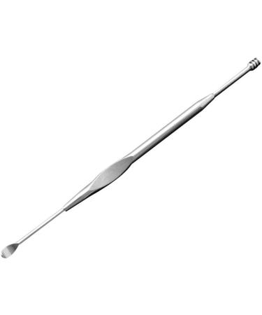 QULIT Stainless Steel Ear Wax Remover Curette - Type 3 Silver | Ear Care Tool - Buy Online on GoSupps.com