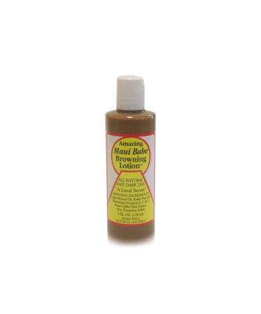 Browning Lotion - All Natural Fast Dark Tan 4 fl.oz by Maui Babe - Buy Online on GoSupps.com