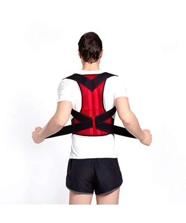 Adjustable Shoulder Back Brace Belt Posture Corrector Clavicle Spine Lumbar Posture Correction Brace (Color : 03 Size : XXL) favorite gift lofty ambition